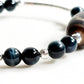 Six Eye Dzi Bead w/ Blue Tiger Eye Bangle