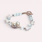 Freshwater Pearl w/ Blue Topaz Bracelet