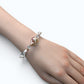 Freshwater Pearl w/ Blue Topaz Bracelet